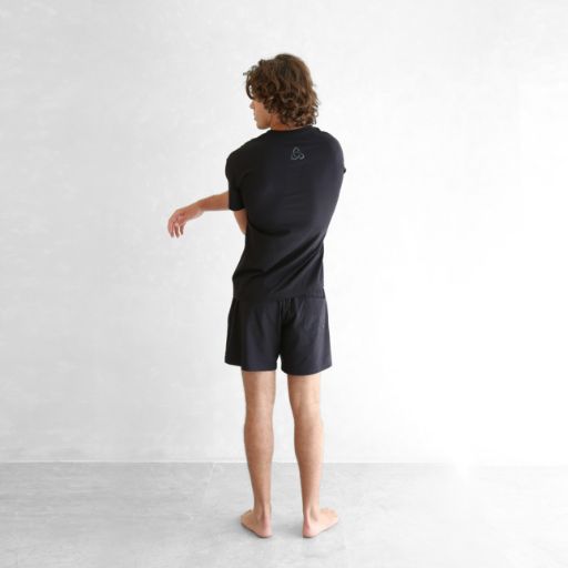 Men Basic Tee Tone on Tone
