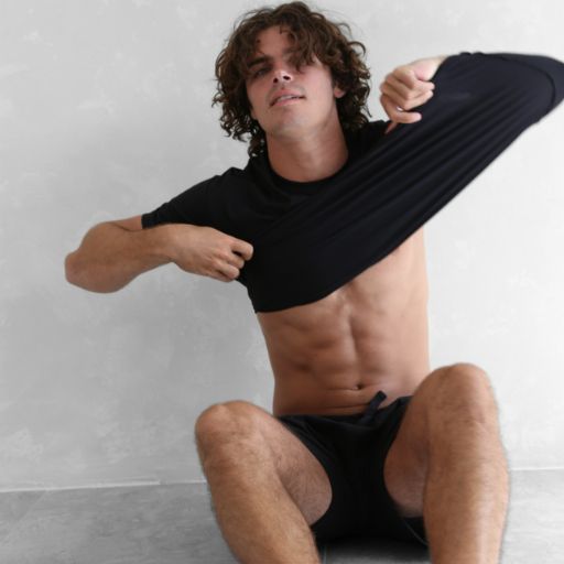 Men Basic Tee Tone on Tone