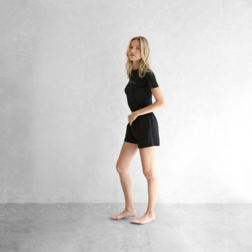 Women Basic Tee Tone on Tone